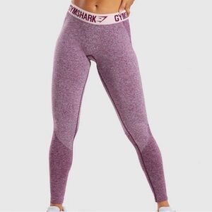 Gymshark Women’s Flex Leggings Dark Ruby Full Length Size Medium